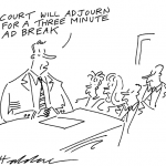 Court will adjourn for a three minute break