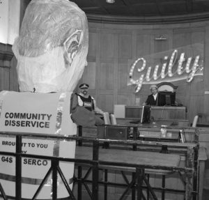 A Defendant Encounters Justice